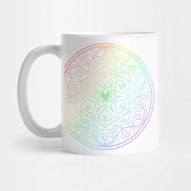 Kingdom Mandala (rainbow) by Luna-Cooper